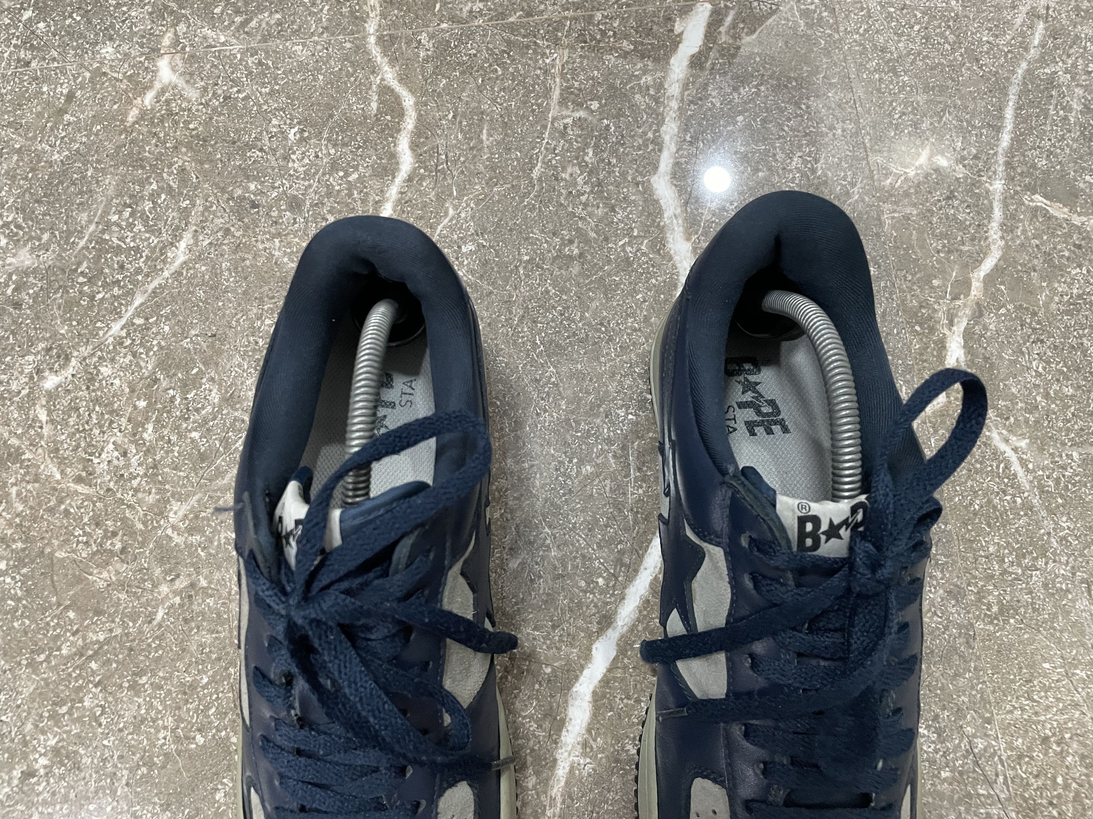 Bape Bapesta FS-001 Low 'Dark Blue Grey' Size US 9.5 / EU 42-43 - 11 Thumbnail
