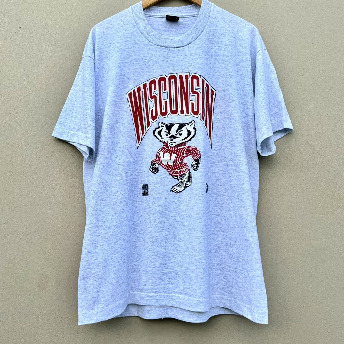 NHL × Vintage Vintage wisconsin madison 90s tee Size US XL / EU 56 / 4 - 1 Thumbnail