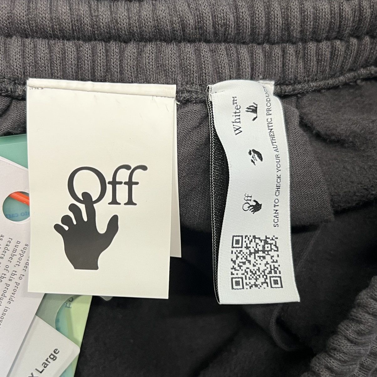 Off-White Off-White Diag Tab VTG Skate Sweatshort Black/Black Size US 36 / EU 52 - 9 Thumbnail
