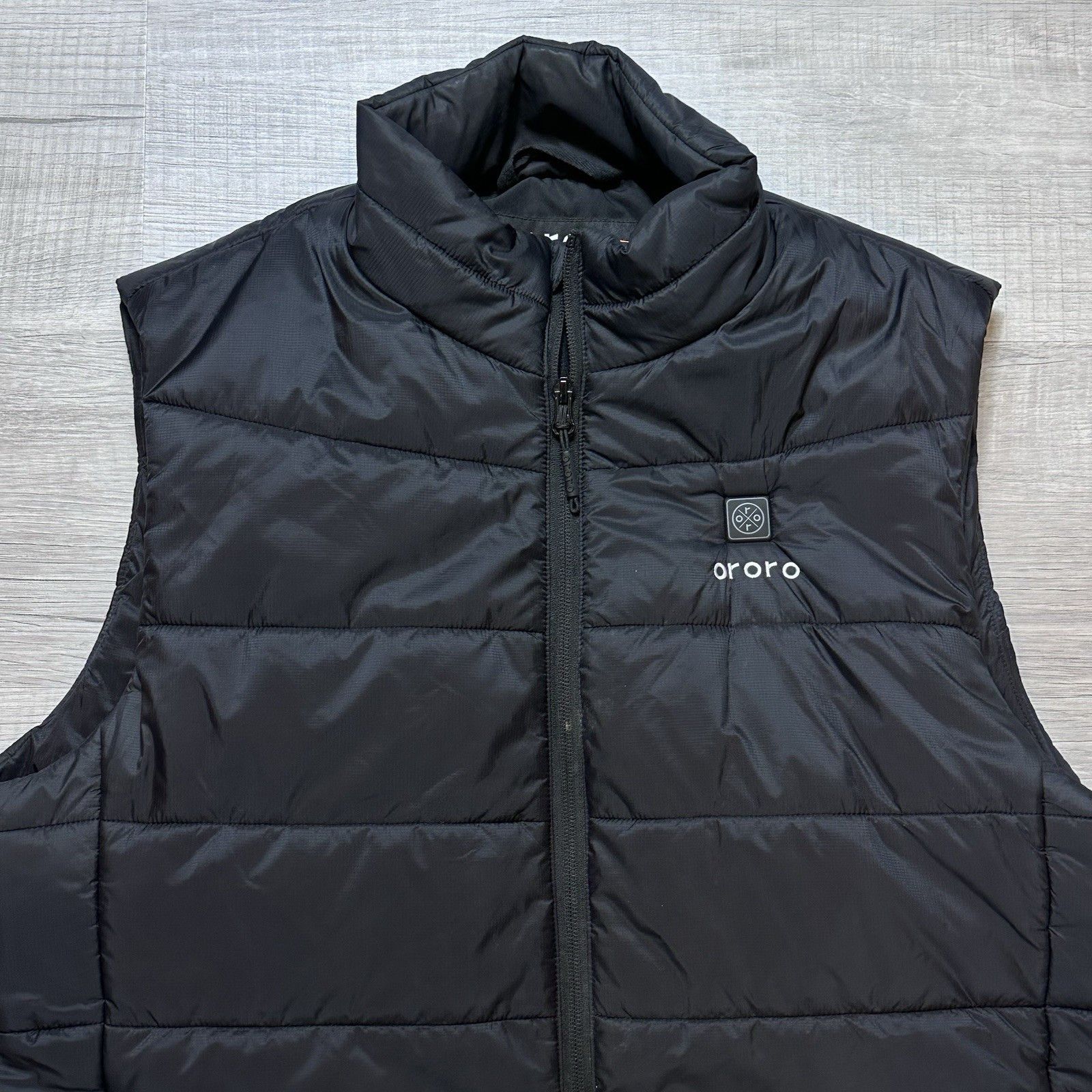 Other Ororo Heated Puffer Vest Black WORKING BATTERY Tested Mens Size US L / EU 52-54 / 3 - 4 Thumbnail