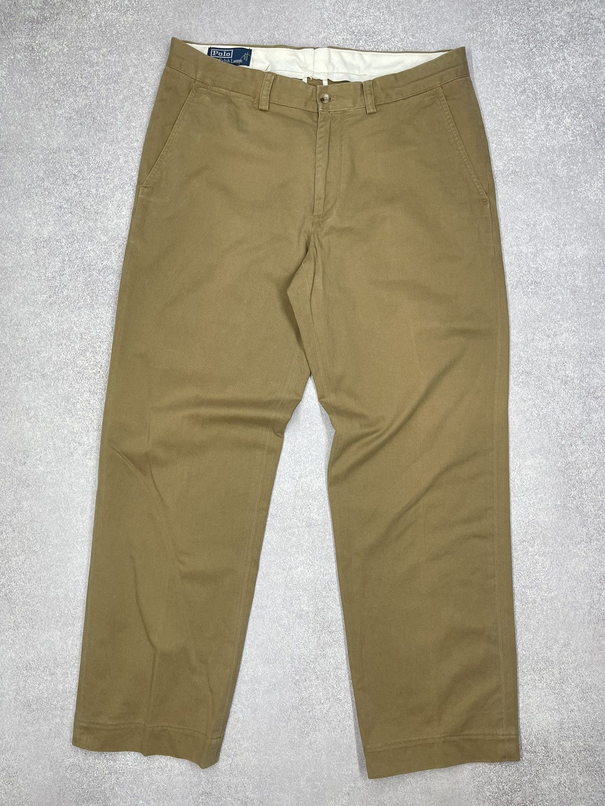 Polo Ralph Lauren Vintage Polo Ralph Lauren Beige Chino Pants Y2K Size US 32 / EU 48 - 6 Thumbnail