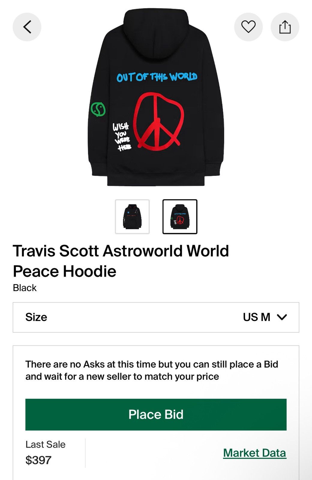 Travis Scott Travis Scott Astroworld Hoodie Size US M / EU 48-50 / 2 - 6 Thumbnail