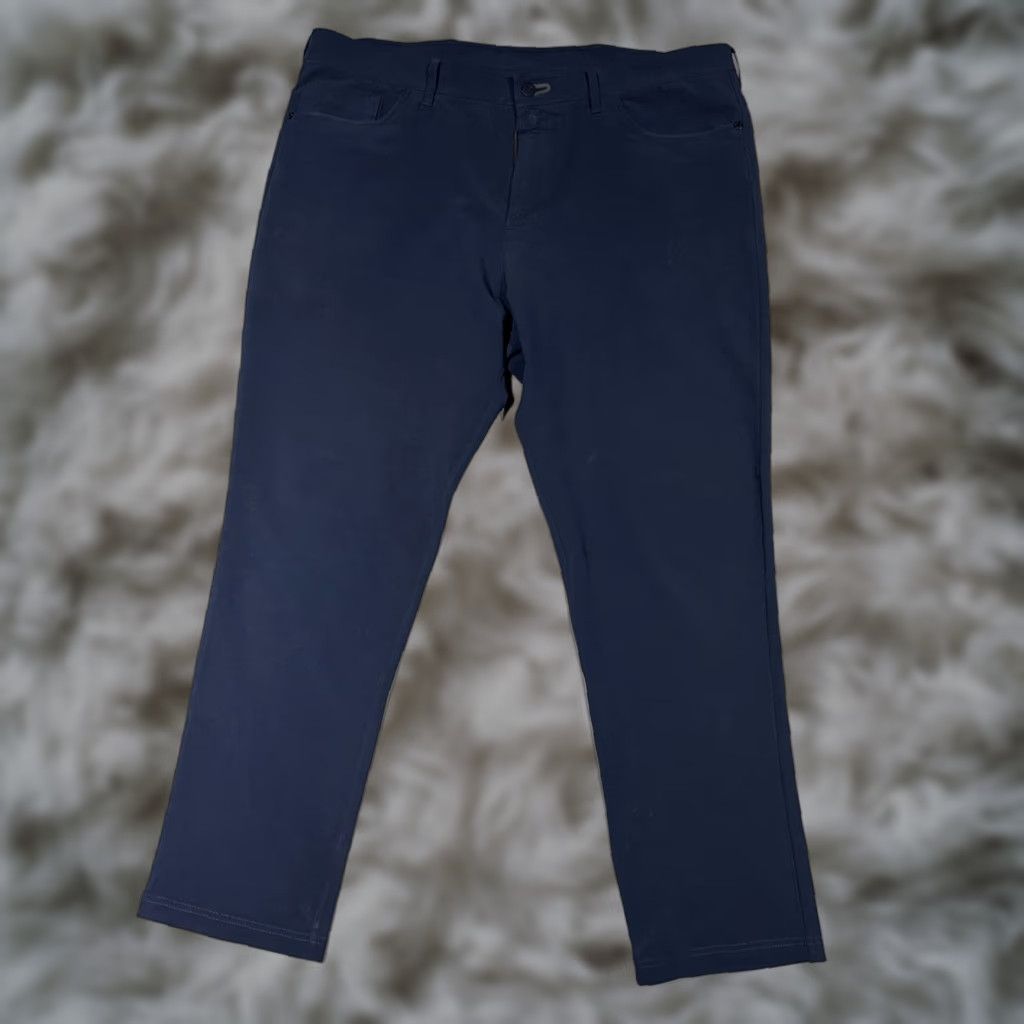 Vintage Public Rec Dealmaker Pants Mens Navy Blue 38x30 Straight Pockets Comfort Shirt? Size US 38 / EU 54 - 1 Thumbnail