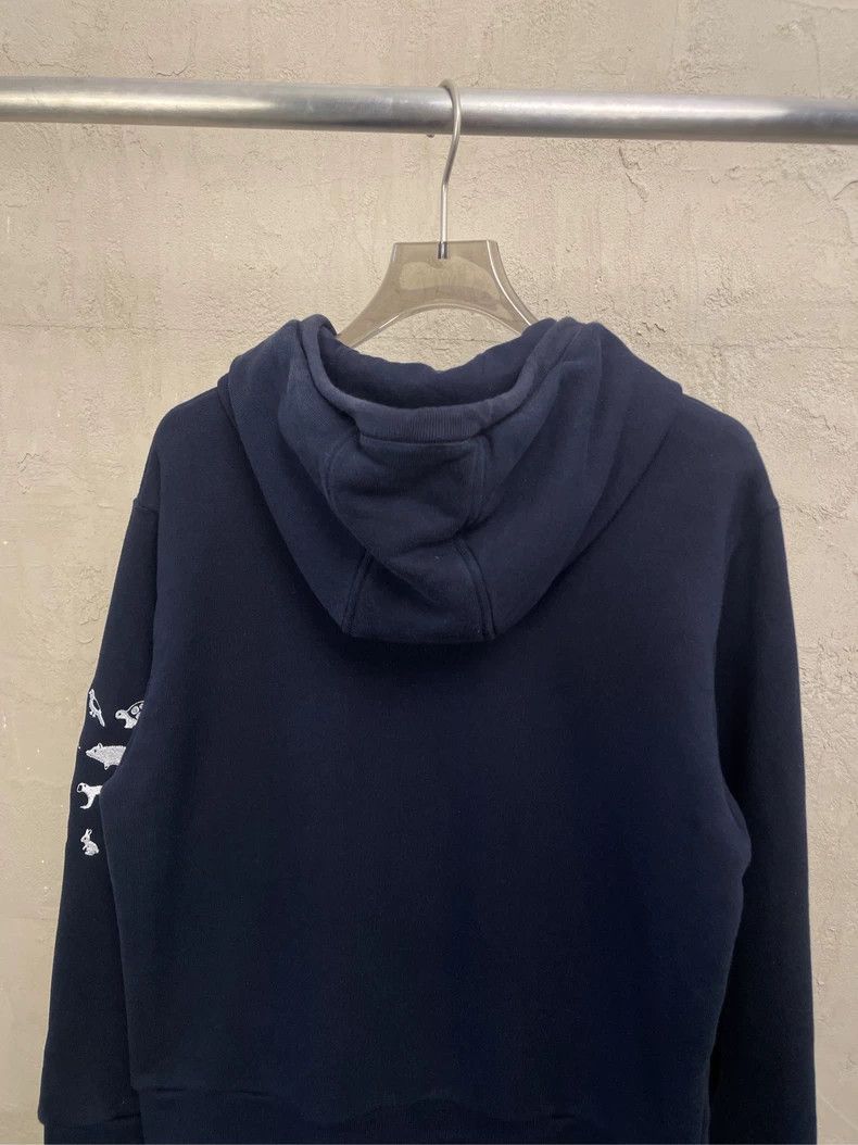 Thom Browne Thom browne Navy blue embroidered animal four-striped show Size US XS / EU 42 / 0 - 4 Thumbnail