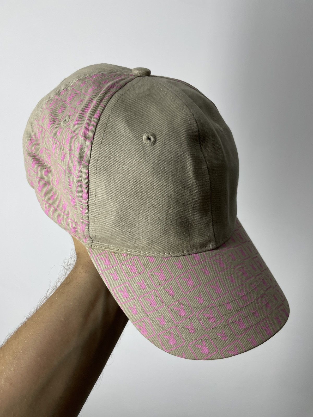 Playboy × Vintage Vintage Playboy monogram cap Rare Size ONE SIZE - 7 Thumbnail
