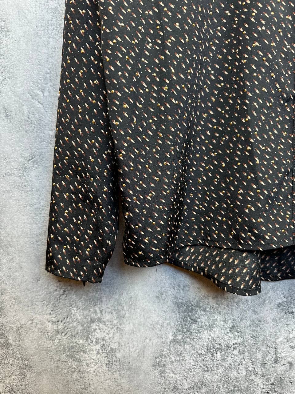 Reiss Reiss Muriel Shirt Button-Up Rhinestone Zip Sleeve Blouse Size S / US 4 / IT 40 - 6 Thumbnail