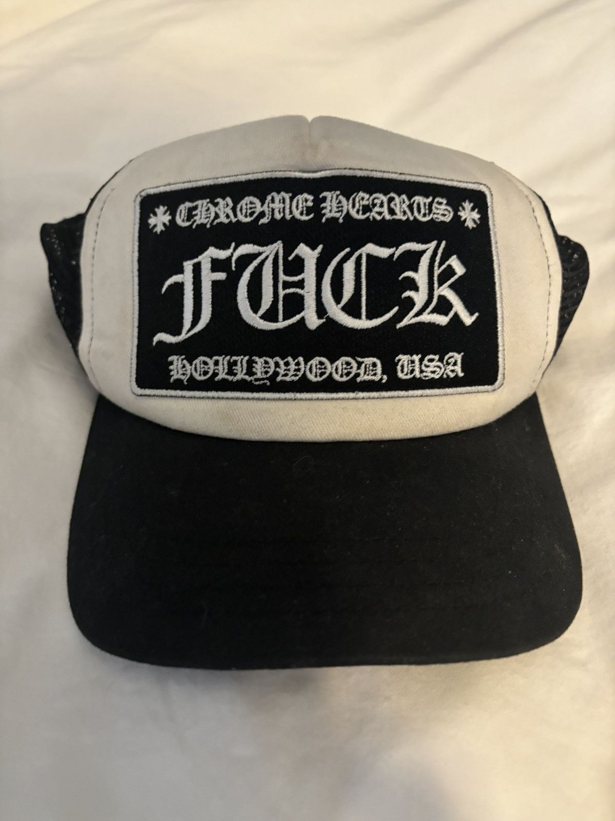Chrome Hearts Chrome Hearts “Fuck” Trucker Size ONE SIZE - 1 Thumbnail