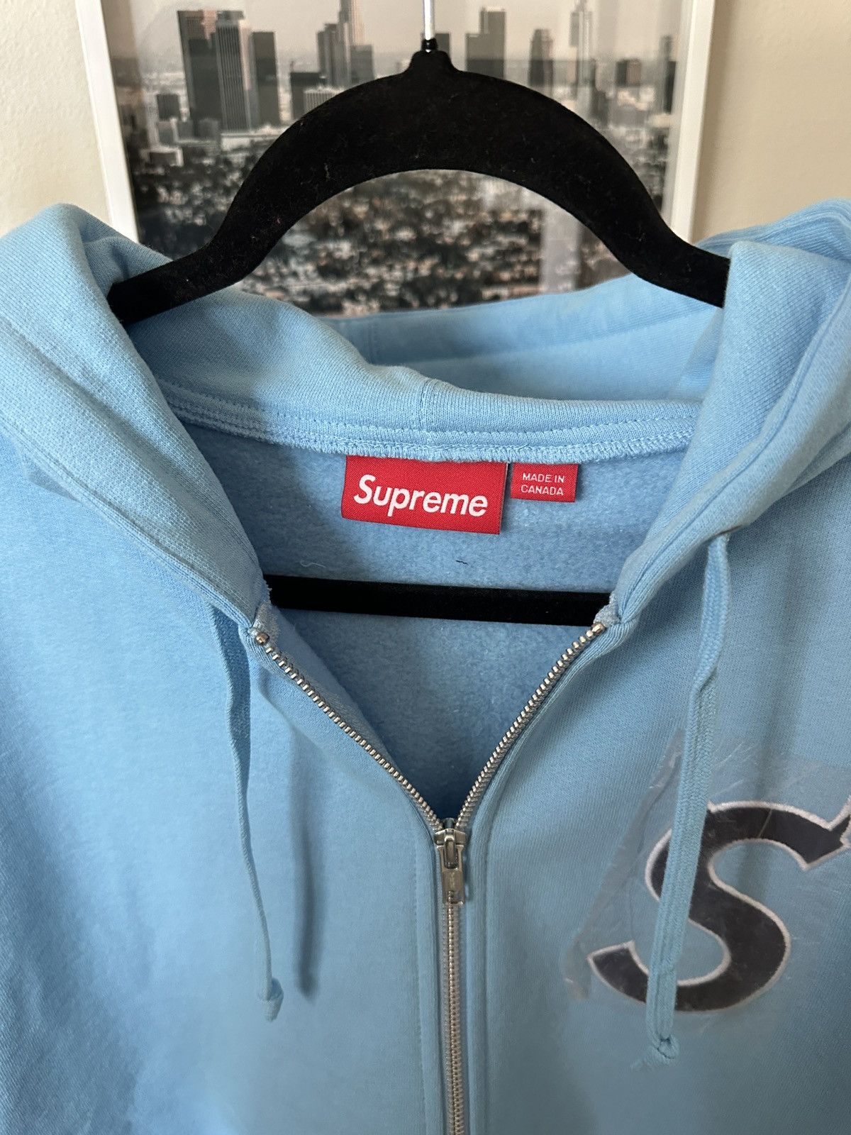 Supreme Devil S Logo Zip Up Hooded Sweatshirt Size US L / EU 52-54 / 3 - 3 Thumbnail