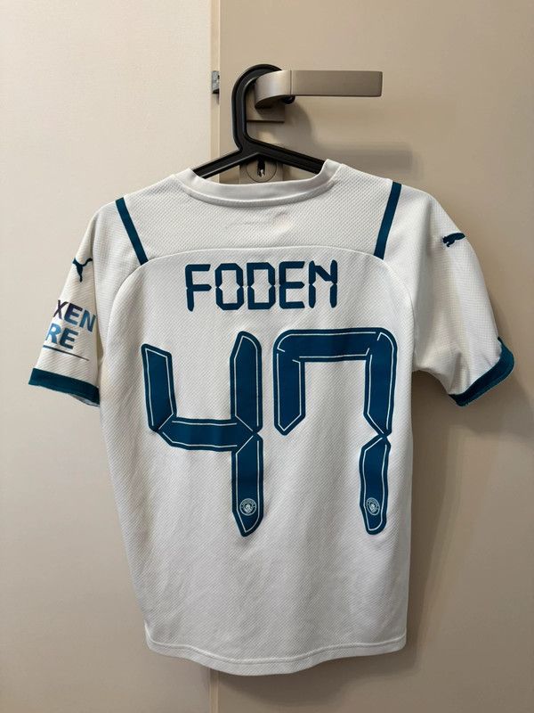 Puma Puma Manchester City 2021-22 Away Jersey fit S Foden #47 Size US S / EU 44-46 / 1 - 1 Thumbnail