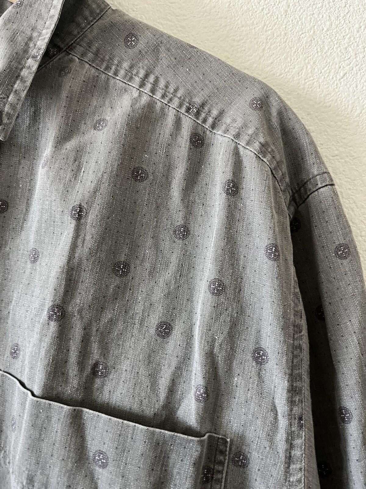Wrangler Vintage Wrangler Timber Creek Grey Pattern Button Down⁠ L/XL Size US XL / EU 56 / 4 - 2 Thumbnail