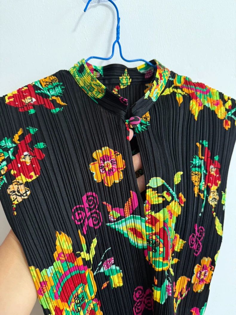 Issey Miyake Issey Miyake size:3 Black lion dance pleated vest Size XS / US 0-2 / IT 36-38 - 5 Thumbnail