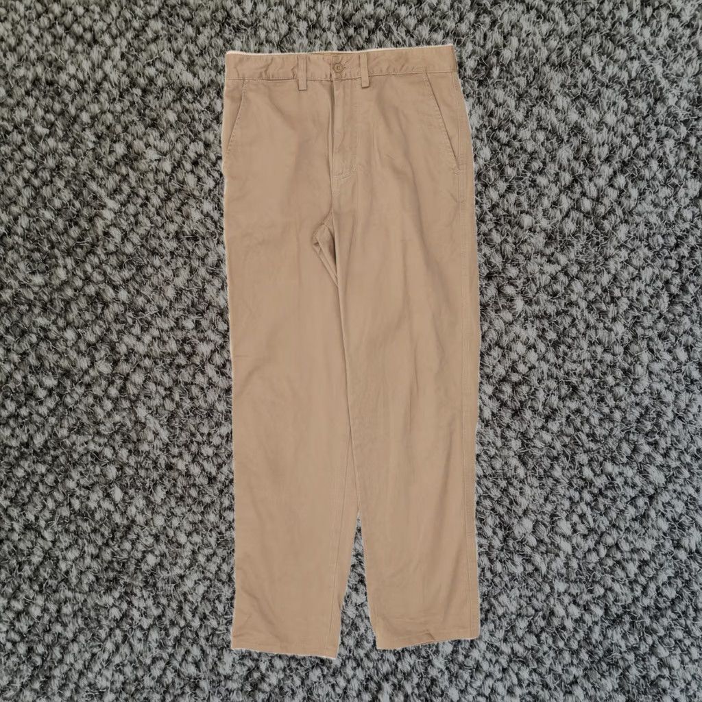 Avirex Trousers Mens Straight Chino Beige Cotton W29 L28 Bx04, Men's