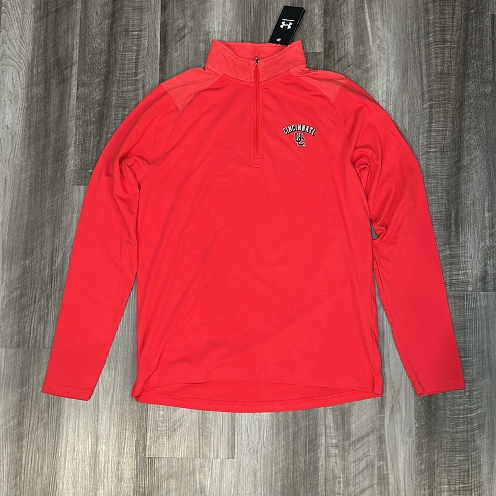 Under Armour Cincinnati Bearcats Under Armour Quarter Zip Pullover - M Size US M / EU 48-50 / 2 - 2 Thumbnail