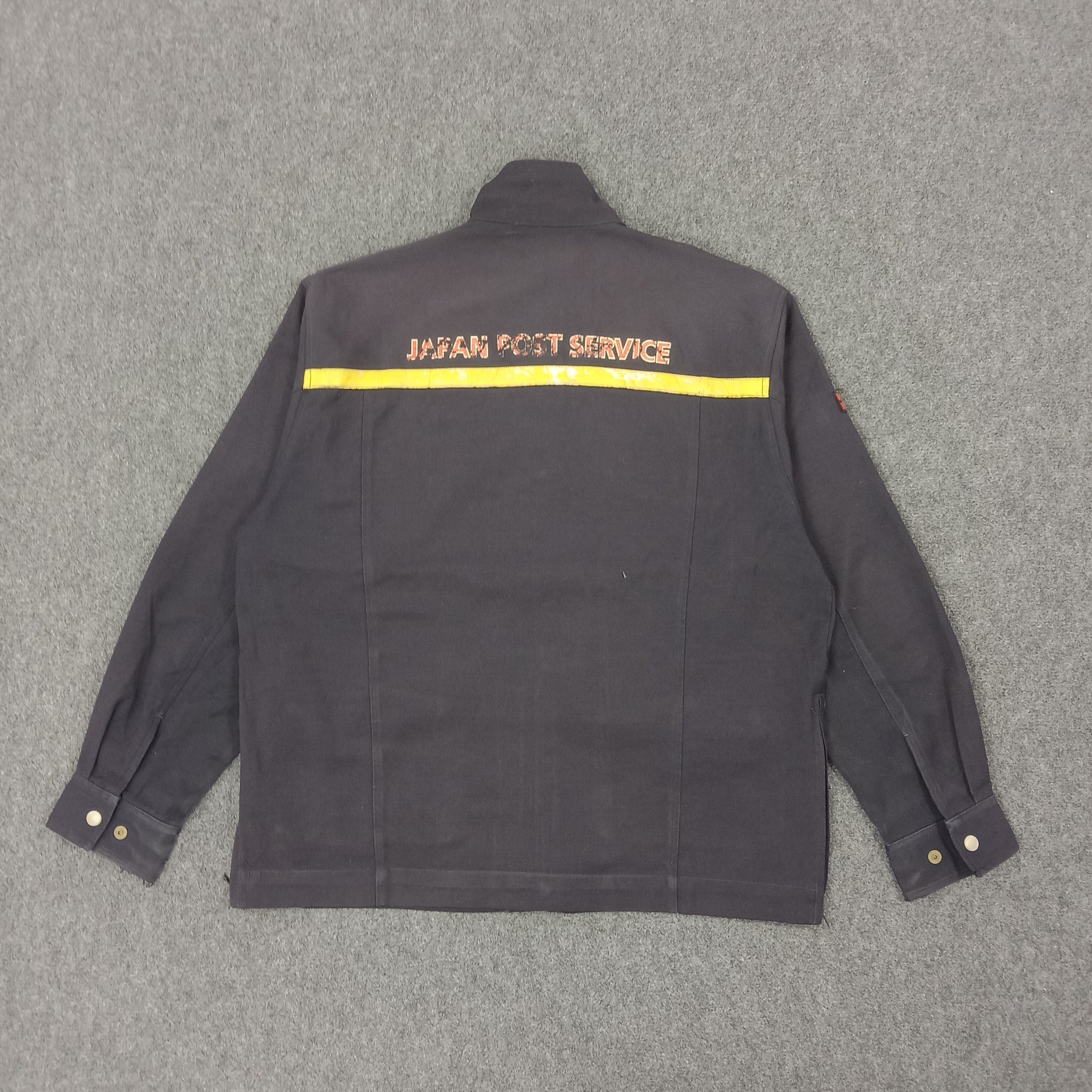Japanese Brand × Vintage Japan Post Service Japanese Mechanic Jacket Size US L / EU 52-54 / 3 - 5 Thumbnail