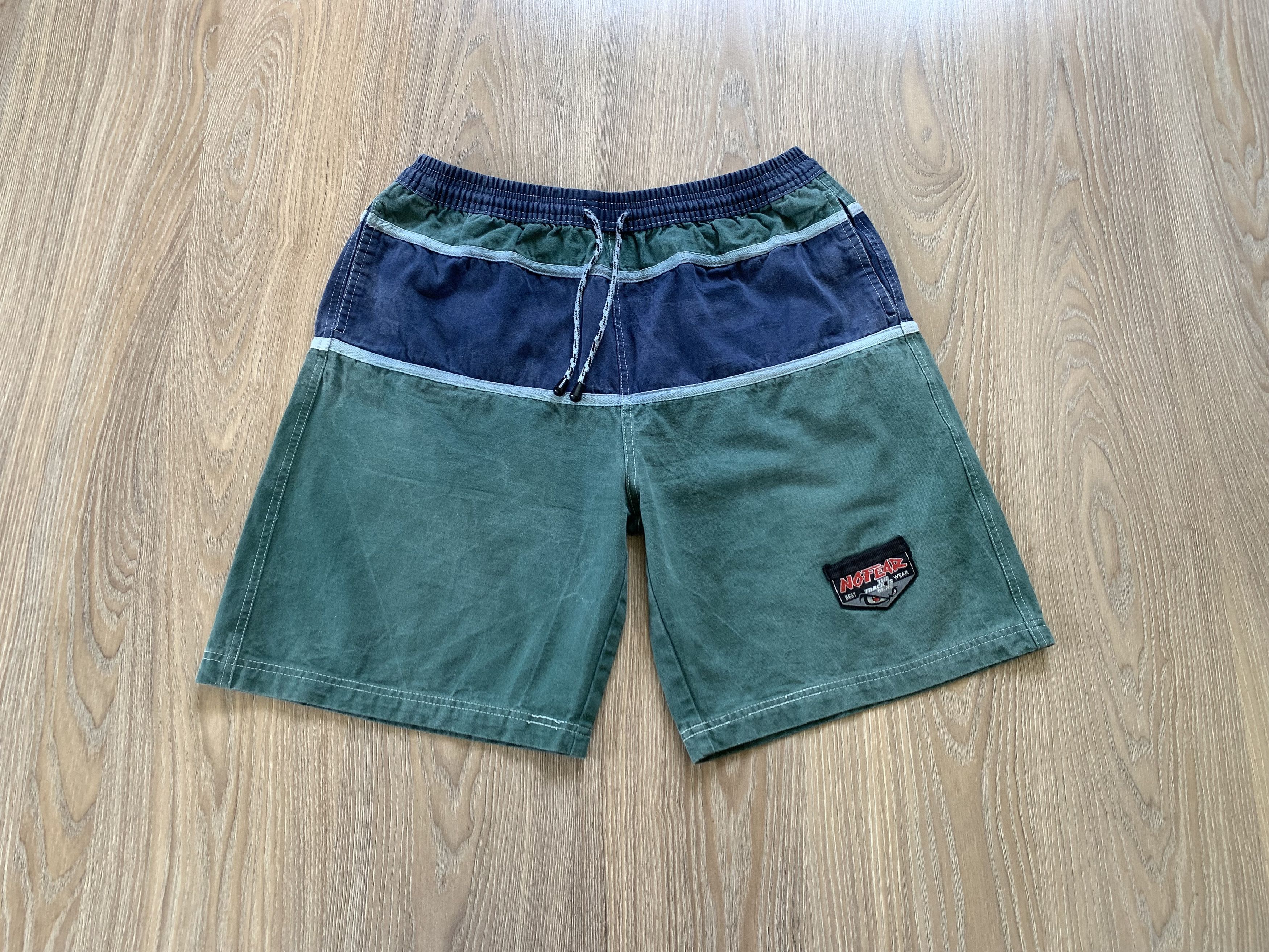 No Fear Rare Vintage No Fear Mens Cotton Shorts Size US 34 / EU 50 - 7 Thumbnail