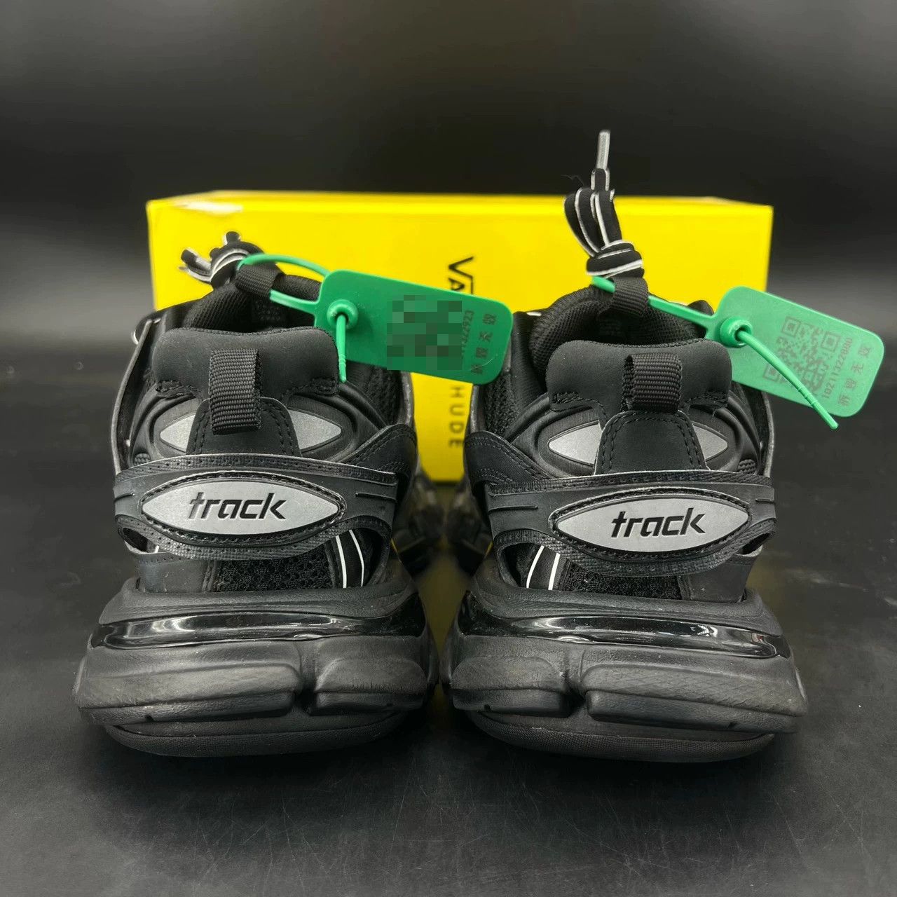 Balenciaga Balenciaga Track Black Women's 37 Original Box & Accessories Size US 6.5 / IT 36.5 - 5 Thumbnail
