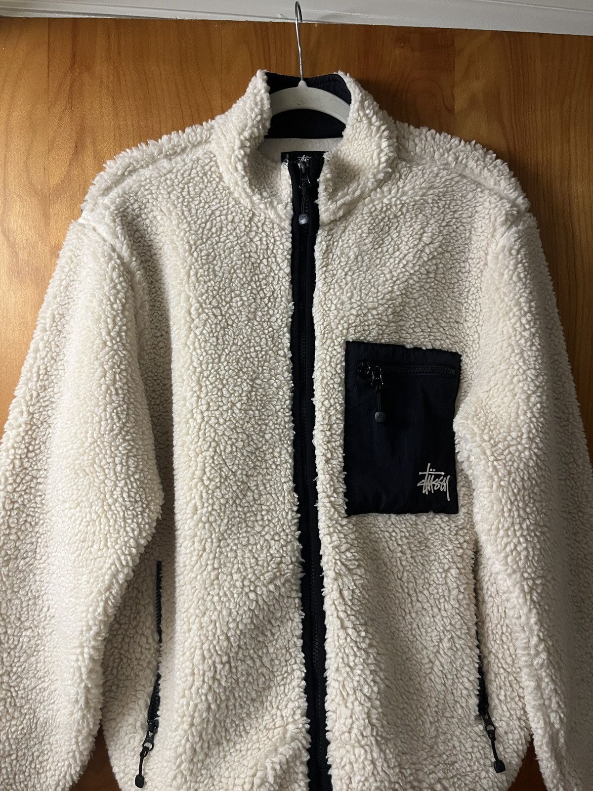 Stussy Stussy Venus Jacquard Sherpa Jacket Size US M / EU 48-50 / 2 - 2 Thumbnail