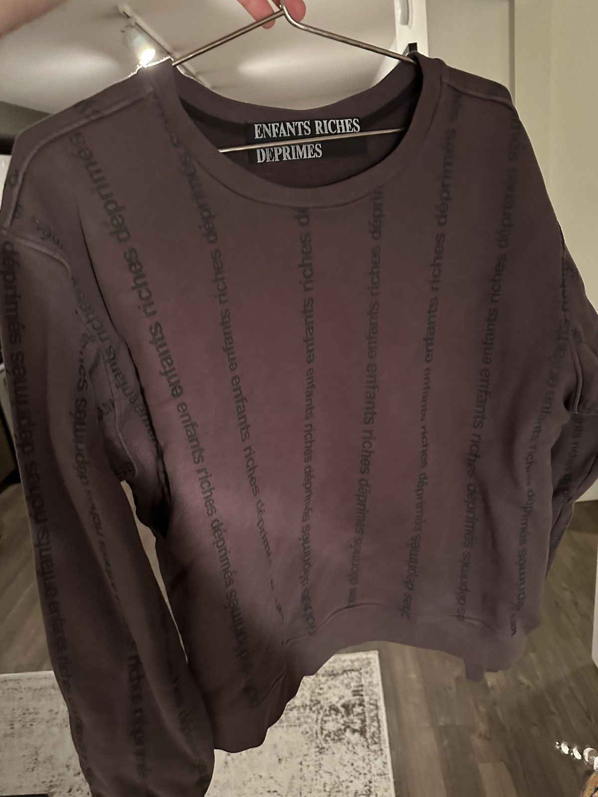 ERD Enfants Riches Deprimes All Over Logo Crewneck