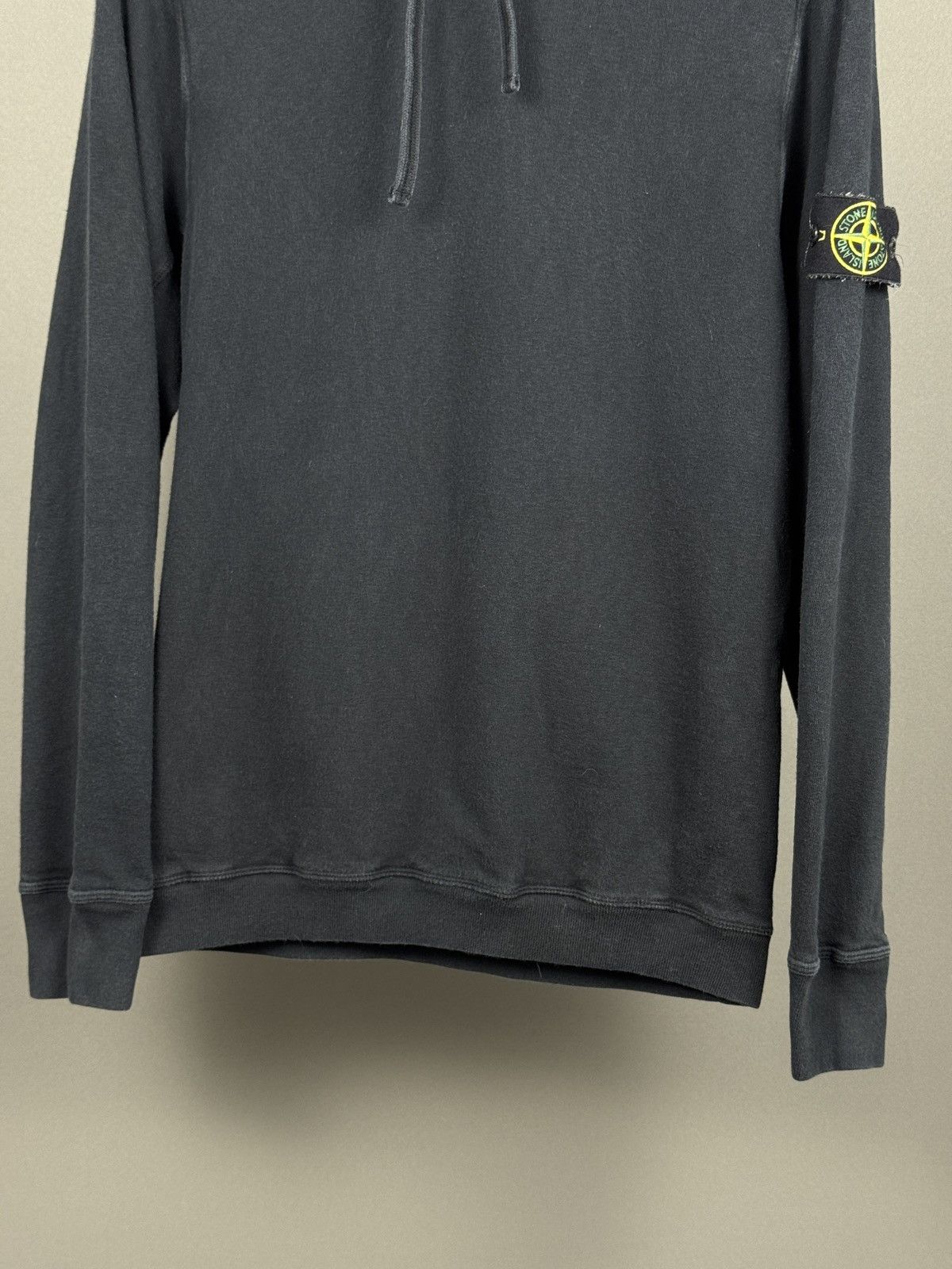 Stone Island Stone Island Garment Dyed Black Hoodie Size US M / EU 48-50 / 2 - 5 Thumbnail