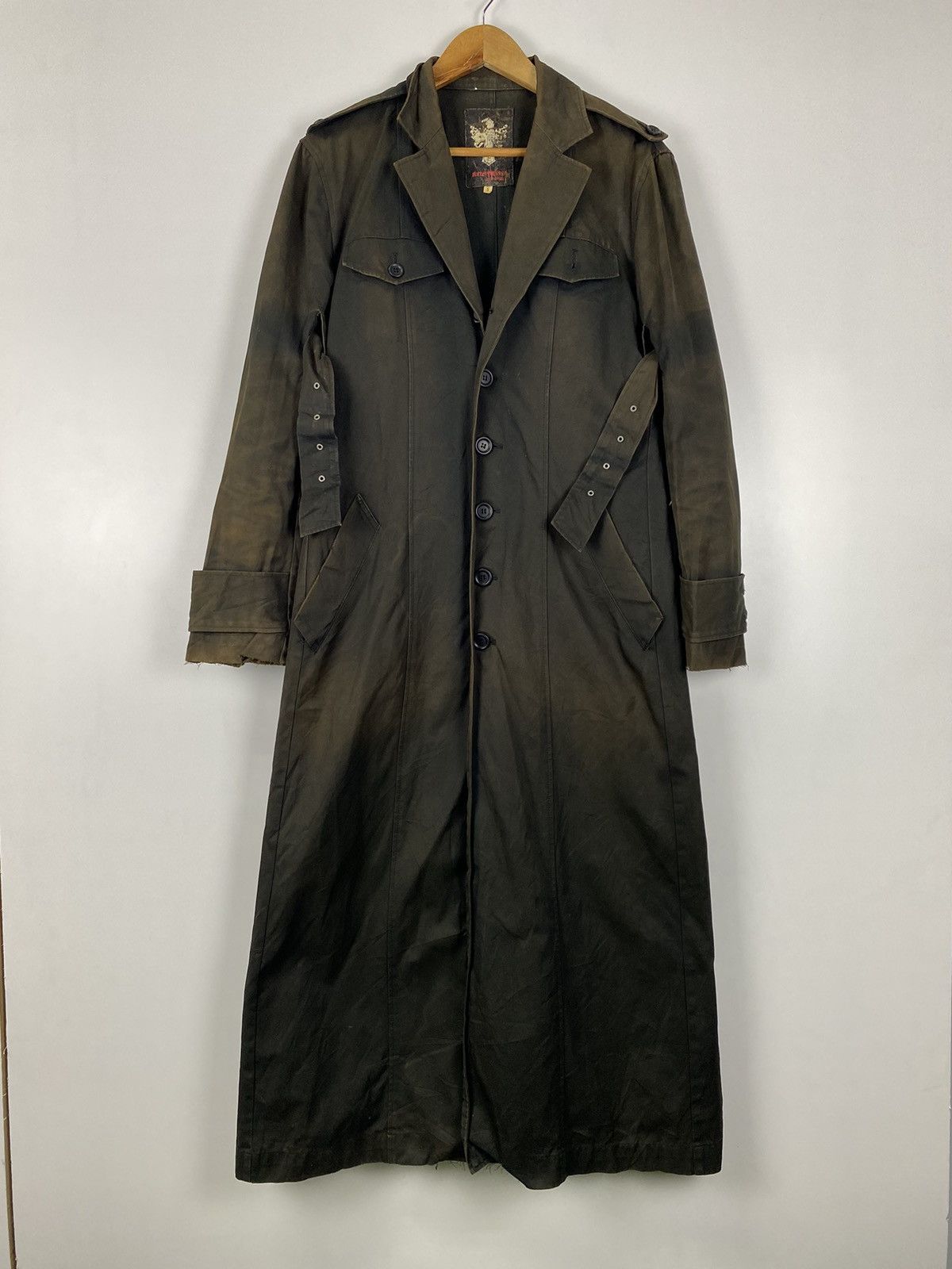Designer × Vintage Vintage 90s Secret Agent long jacket Size US M / EU 48-50 / 2 - 2 Thumbnail