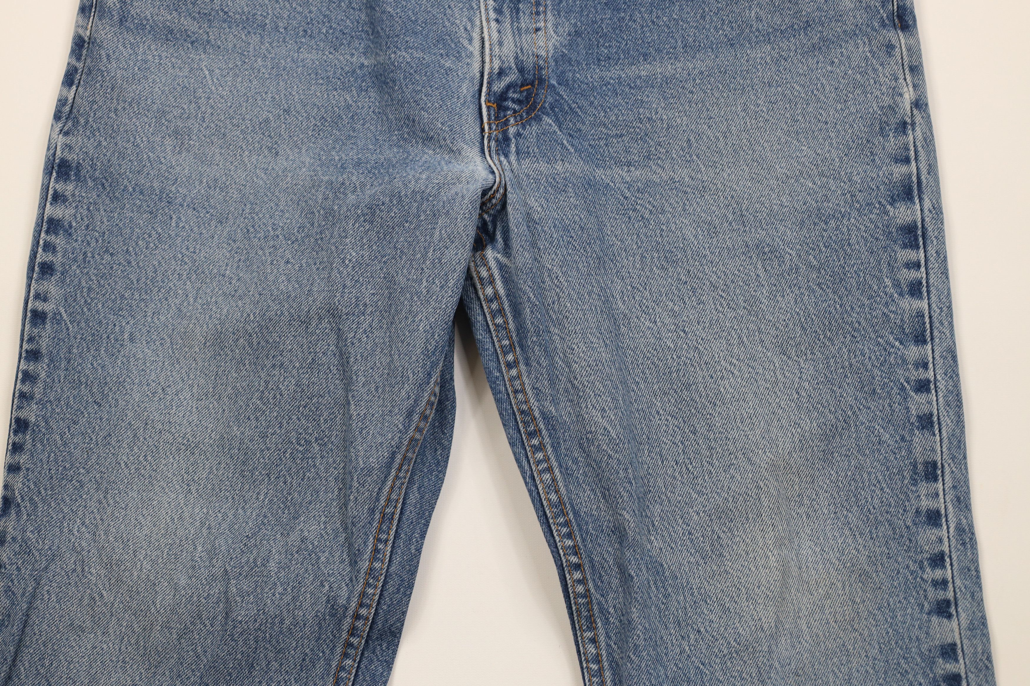 Levi's Vintage Y2K Levis 517 Flared Bootcut Denim Jeans Blue USA Size US 36 / EU 52 - 3 Thumbnail