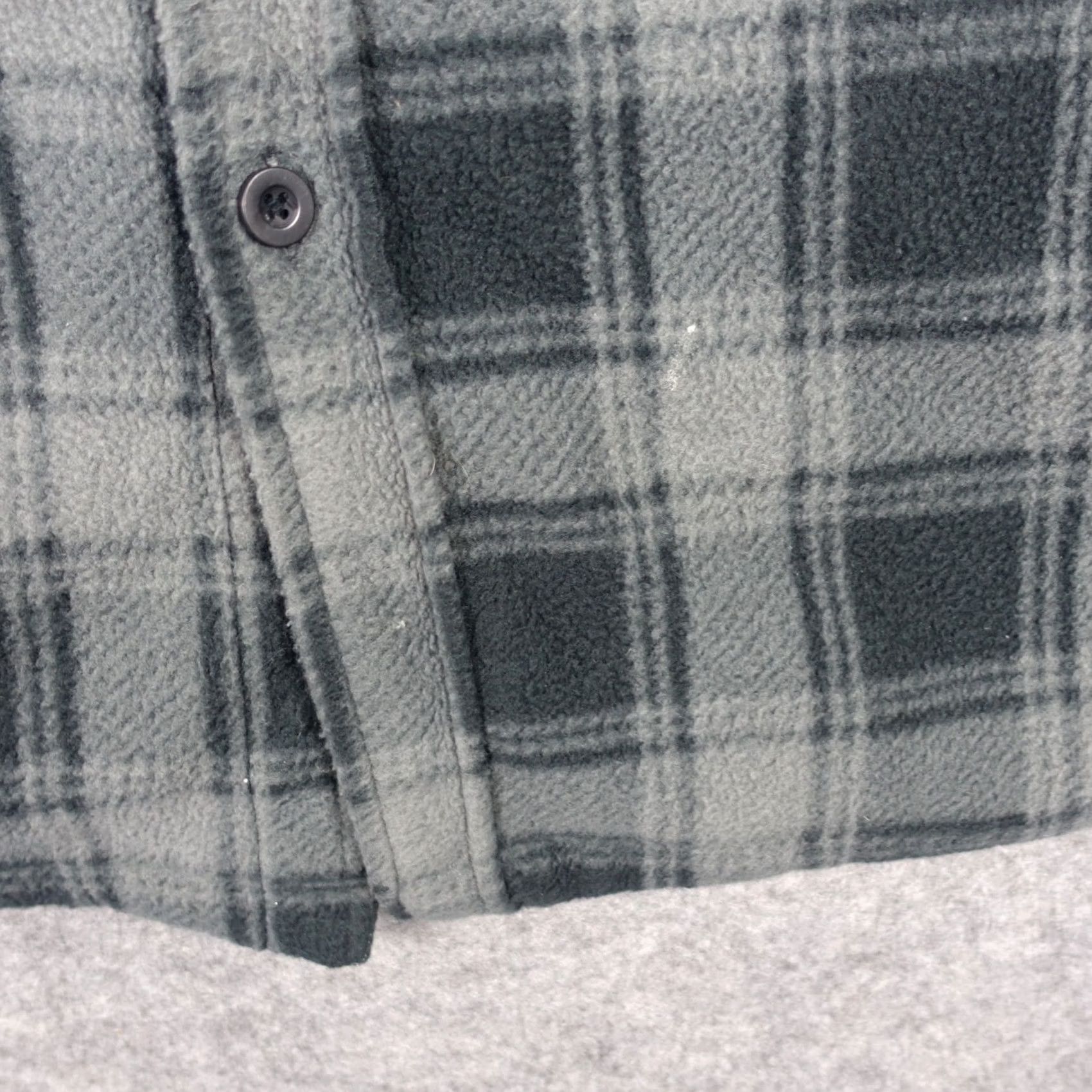Dickies Dickies Jacket Mens XL Black Shacket Flannel Padded Quilt Work Shacket Shirt Jacket 90s Vintage Dickies Size US XL / EU 56 / 4 - 5 Thumbnail