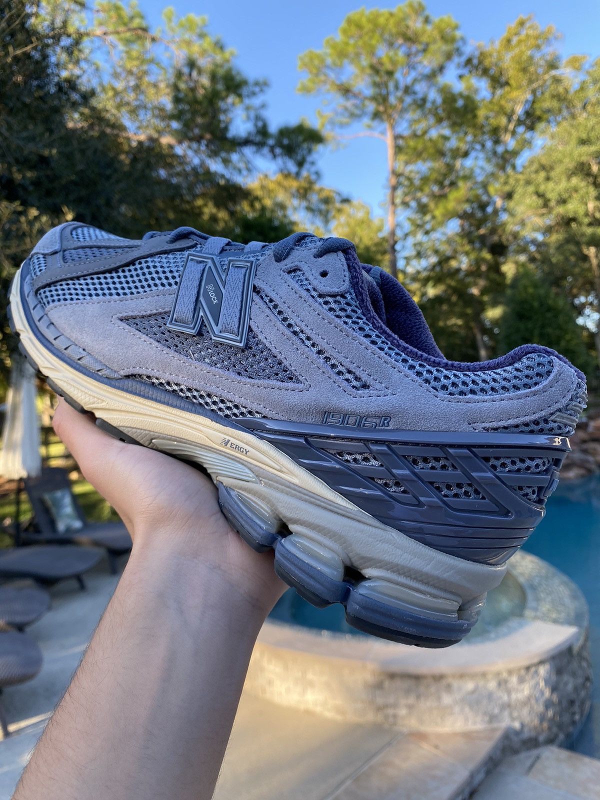 Auralee × New Balance size 13 New Balance 1906R Auralee Flint 