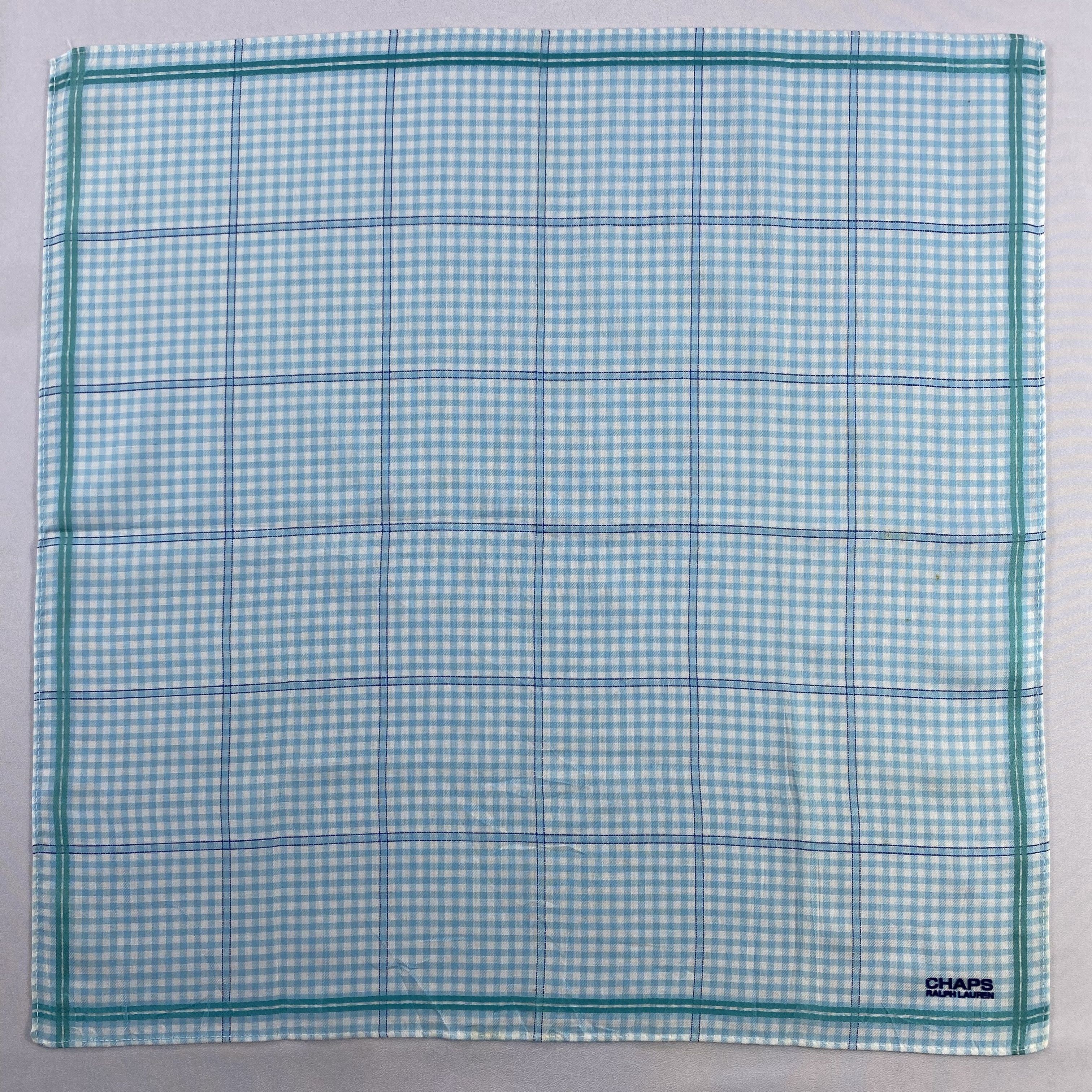 Chaps Ralph Lauren × Vintage Chaps Ralph Lauren Handkerchief / Neckerchief-P1371 Size ONE SIZE - 1 Thumbnail