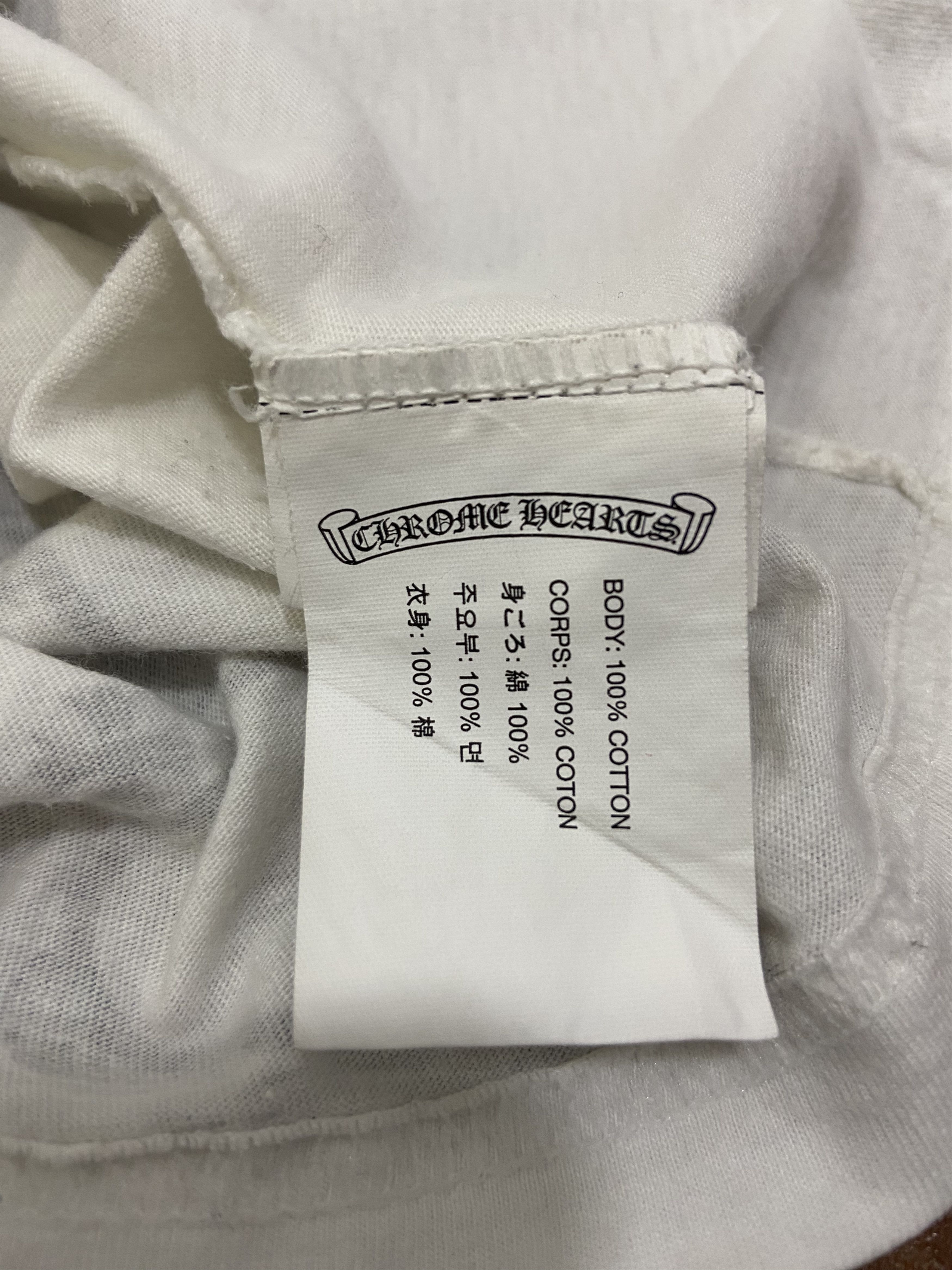 Chrome Hearts Chrome hearts FLEURKNEE poket Tee Size US S / EU 44-46 / 1 - 5 Thumbnail
