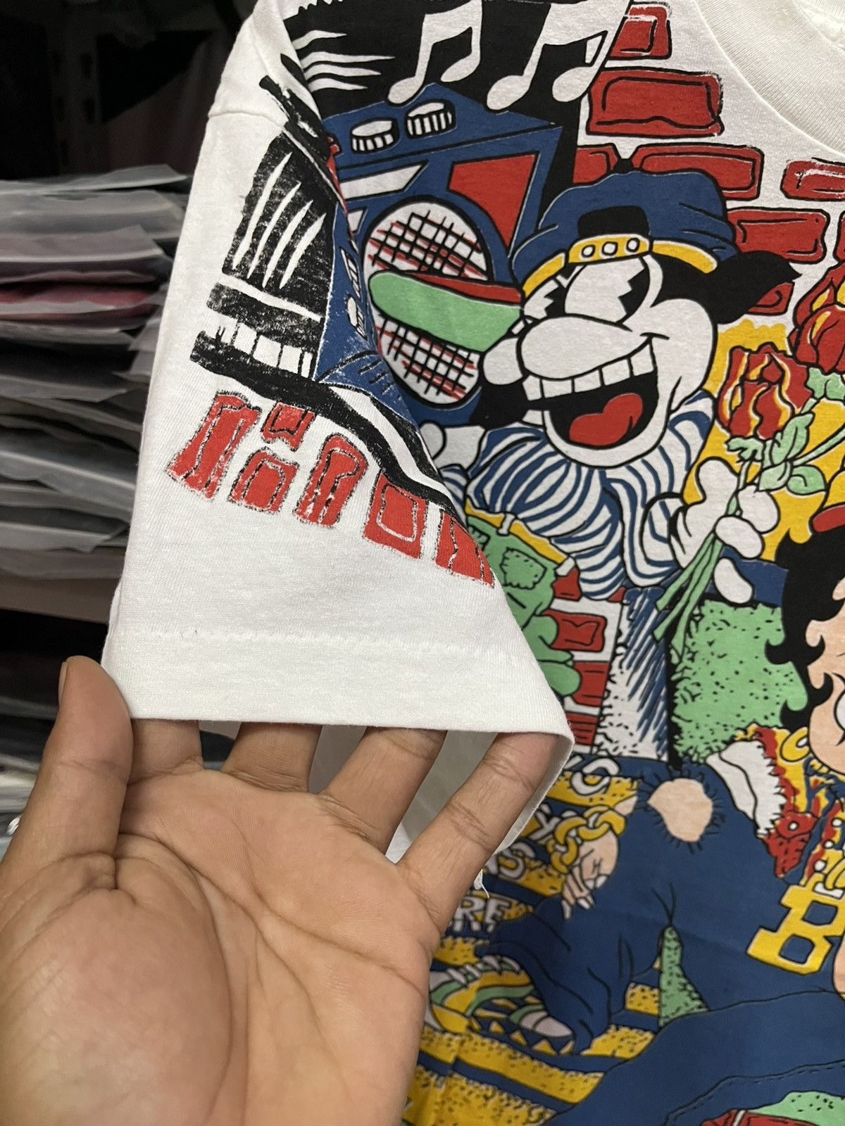 Vintage Vintage 90s Betty Boop " Boop There It Is " Very Rare🔥🔥🔥 Size US XL / EU 56 / 4 - 12 Thumbnail