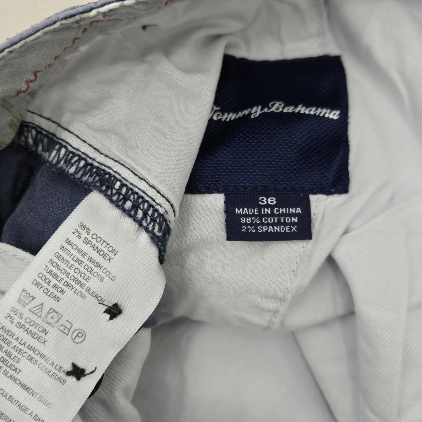 Tommy Bahama Tommy Bahama Shorts Men's 36 Blue Cotton Casual Size US 36 / EU 52 - 5 Thumbnail