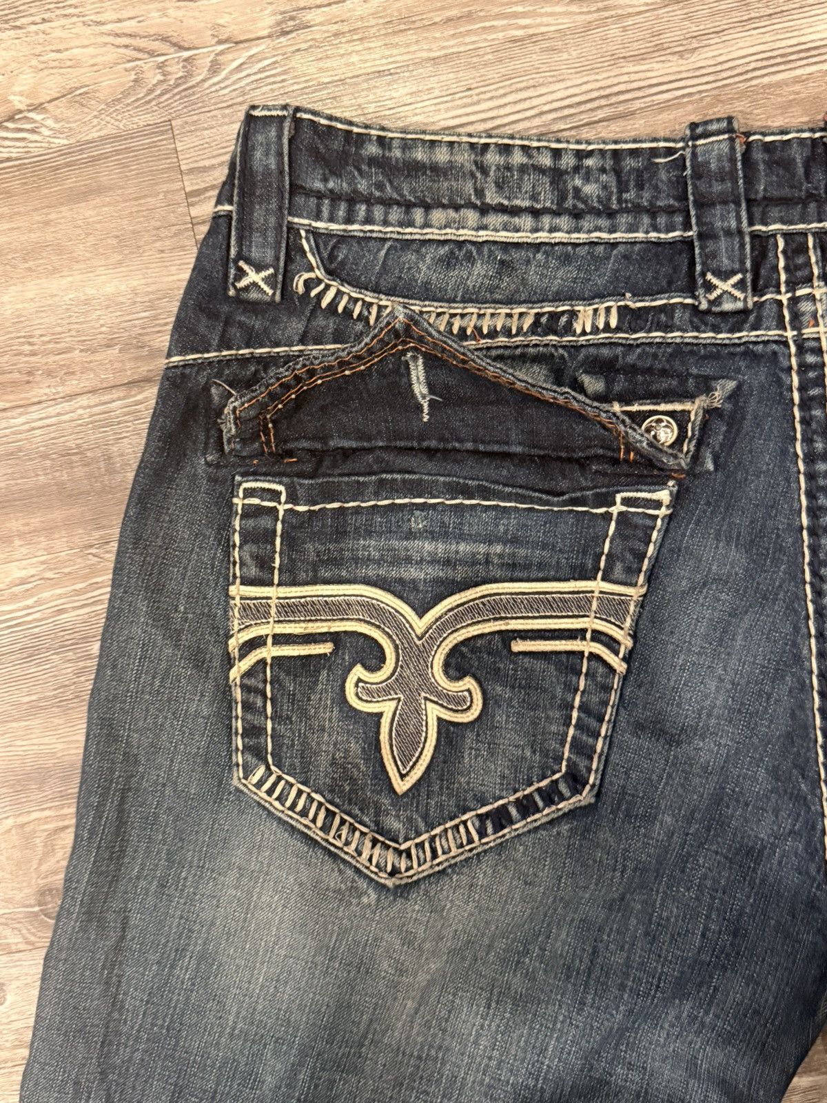 Other Vintage Denim Jeans Size US 38 / EU 54 - 5 Thumbnail