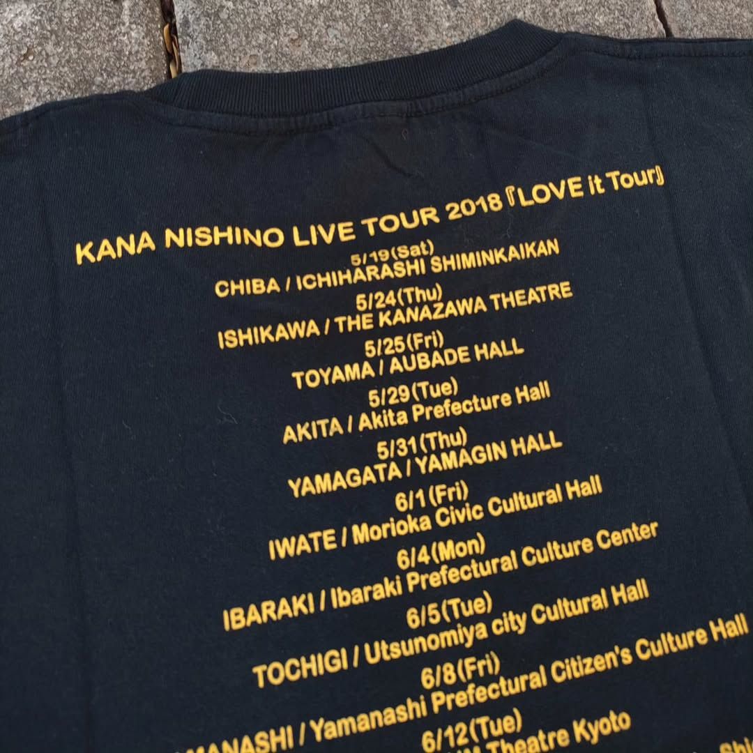 Band Tees Kana Nishino Tour 2018 Tee Size US M / EU 48-50 / 2 - 4 Thumbnail