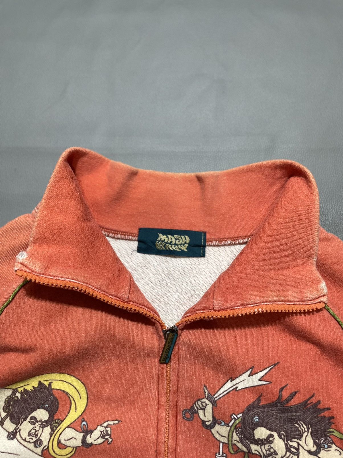 Karakuri Tamashii Mash Mania Japan Sukajan Karakuri Zip Jacket Size US M / EU 48-50 / 2 - 7 Thumbnail