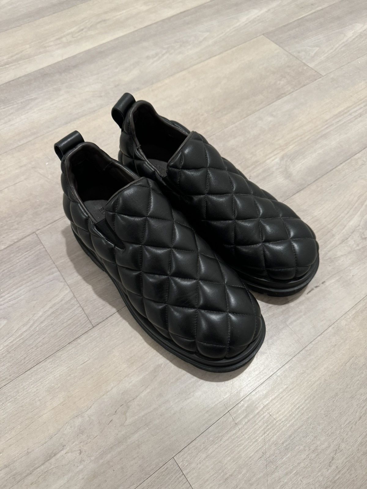 Bottega Veneta Bottega Veneta Quilted Slip-On Shoes Size US 11 / EU 44 - 3 Thumbnail