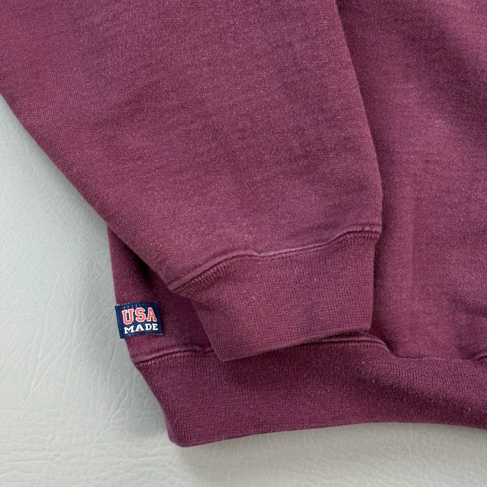 Vintage VINTAGE The Cotton Exchange Sweatshirt Mens XL Maroon Crewneck Pullover USA Y2K Size US XL / EU 56 / 4 - 2 Thumbnail