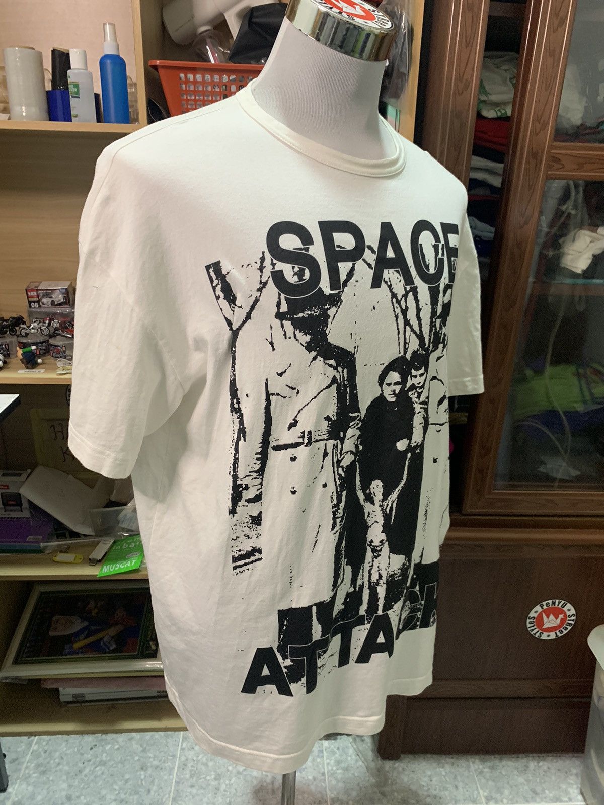Japanese Brand Vintage Space attacks Hellstar Style Tee Size US M / EU 48-50 / 2 - 4 Thumbnail