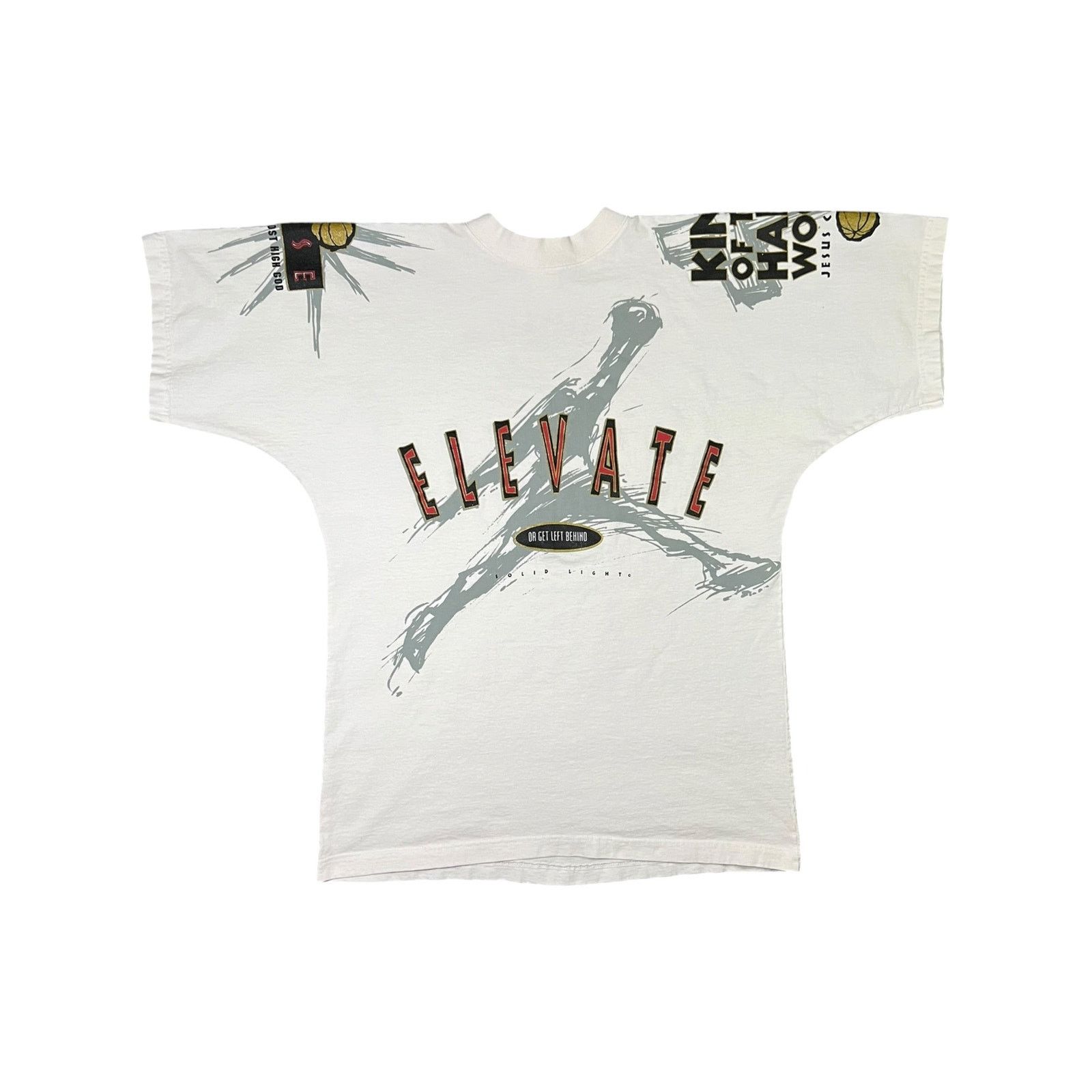 Vintage Vintage ElevateRise With The Most High God jesus AOP tee Size US L / EU 52-54 / 3 - 1 Thumbnail