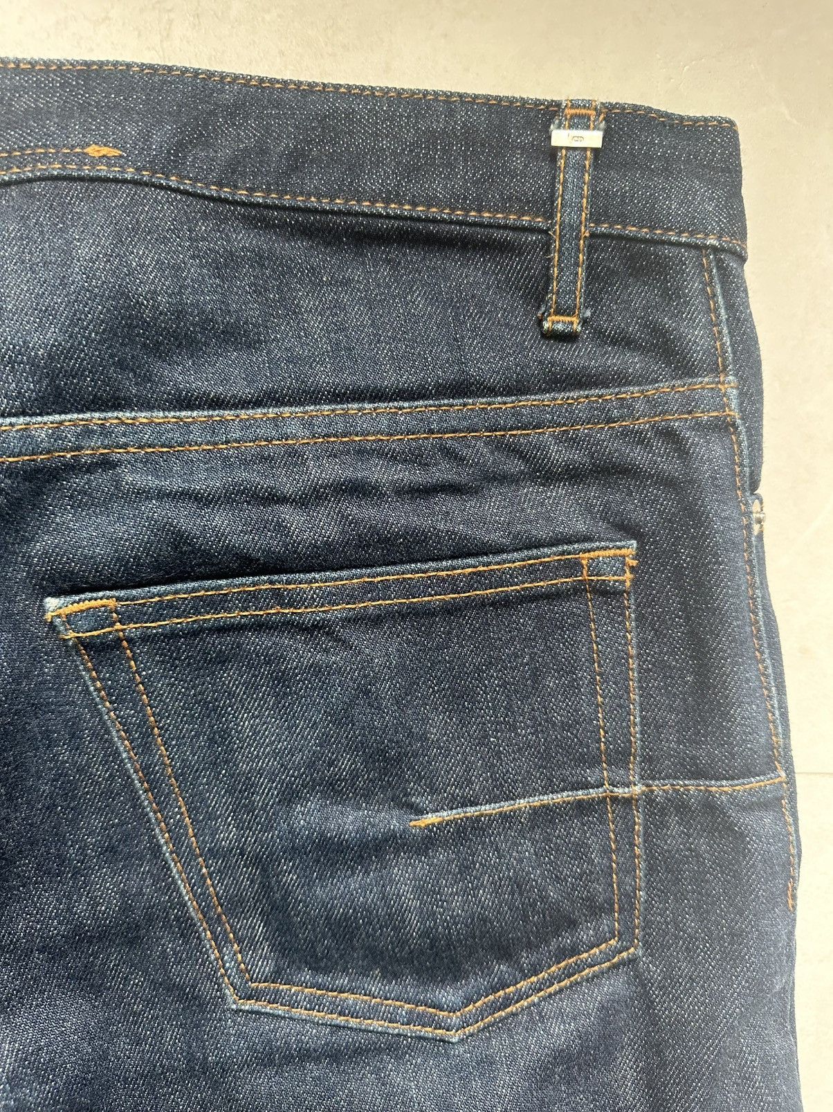 Dior Dior Homme SS05 Raw Denim Jeans MIJ Size US 27 - 14 Thumbnail