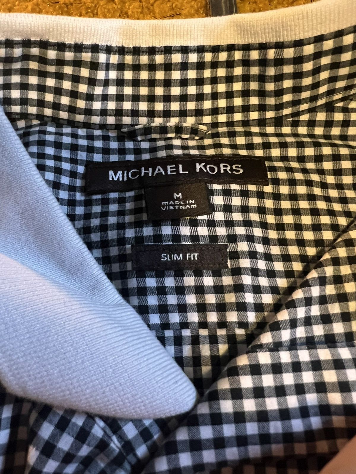 Michael Kors Michael Kors Slim Fit Button-Up Size US M / EU 48-50 / 2 - 2 Thumbnail
