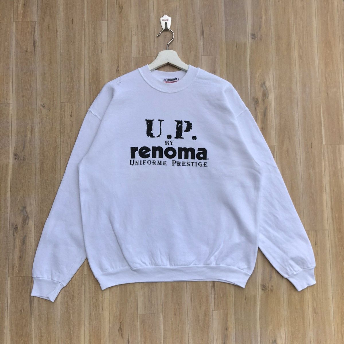 Renoma × Vintage Vintage 90s Up Renoma Italy Pullover Sweatshirt Size US L / EU 52-54 / 3 - 1 Thumbnail