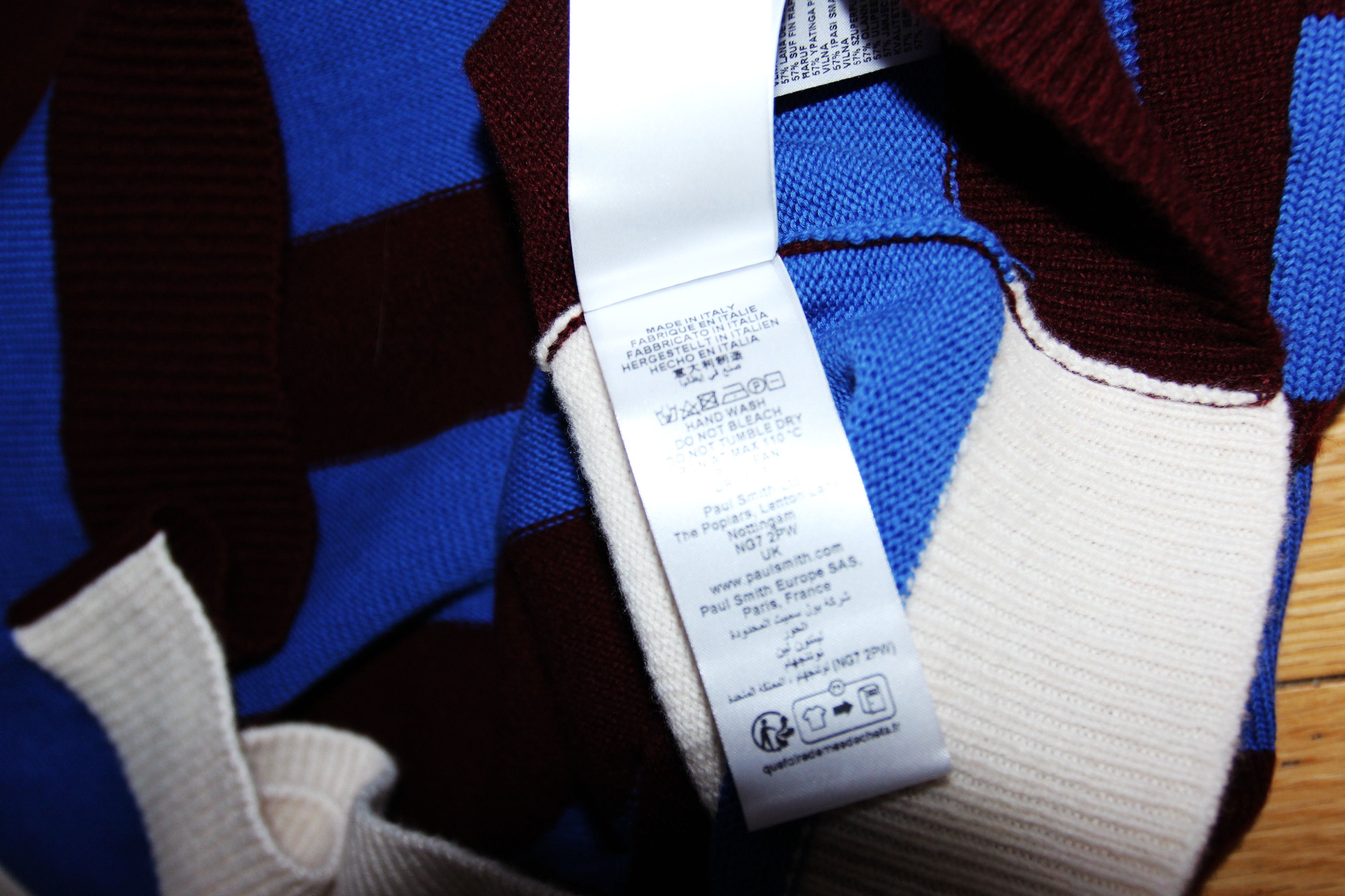 Paul Smith BNWT AW25 PAUL SMITH CREW NECK SWEATER M Size US M / EU 48-50 / 2 - 9 Thumbnail