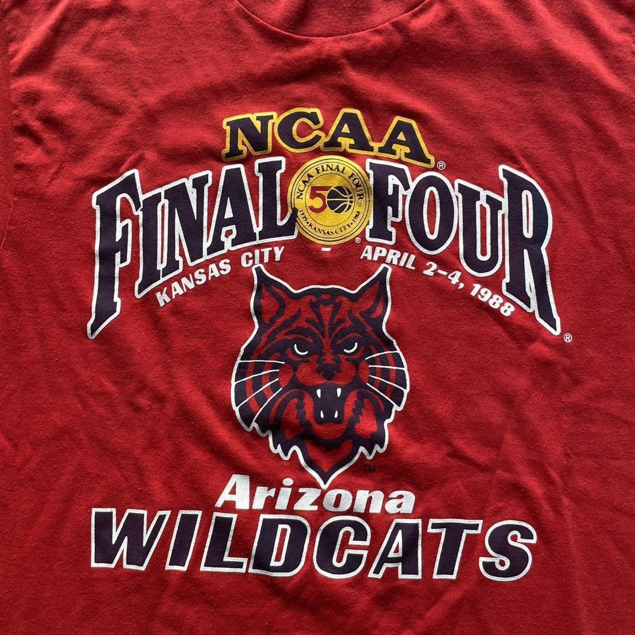 Vintage VINTAGE ARIZONA WILDCATS FINAL FOUR TEE Size US M / EU 48-50 / 2 - 2 Thumbnail