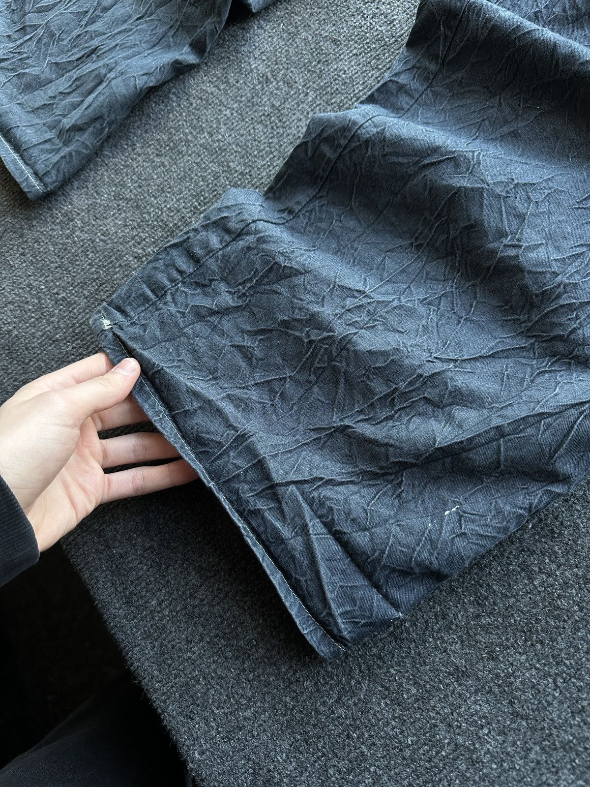 Other SULU 🚨 WOMEN FADED GRAY BAGGY UNISEX PANTS OPIUM Size 27" / US 4 / IT 40 - 3 Thumbnail