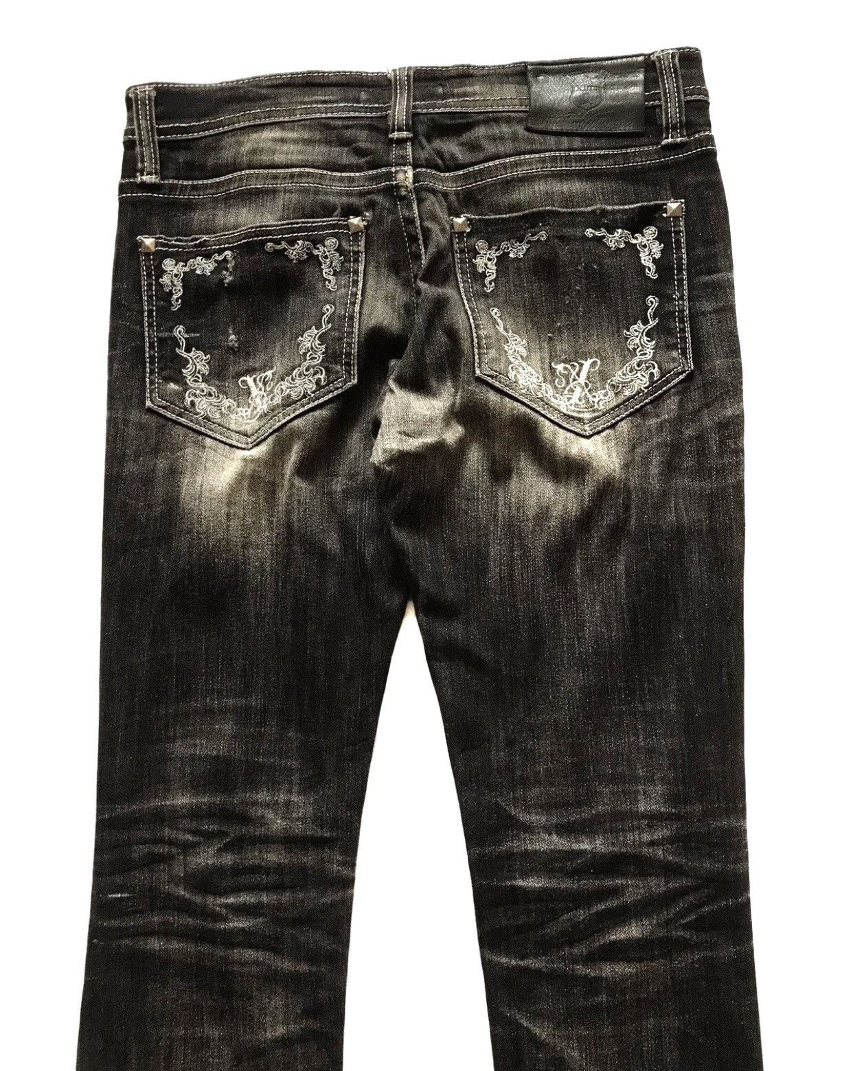 14th Addiction × Japanese Brand × KMRii XFRM DISTRESSED JEANS Size US 30 / EU 46 - 5 Thumbnail