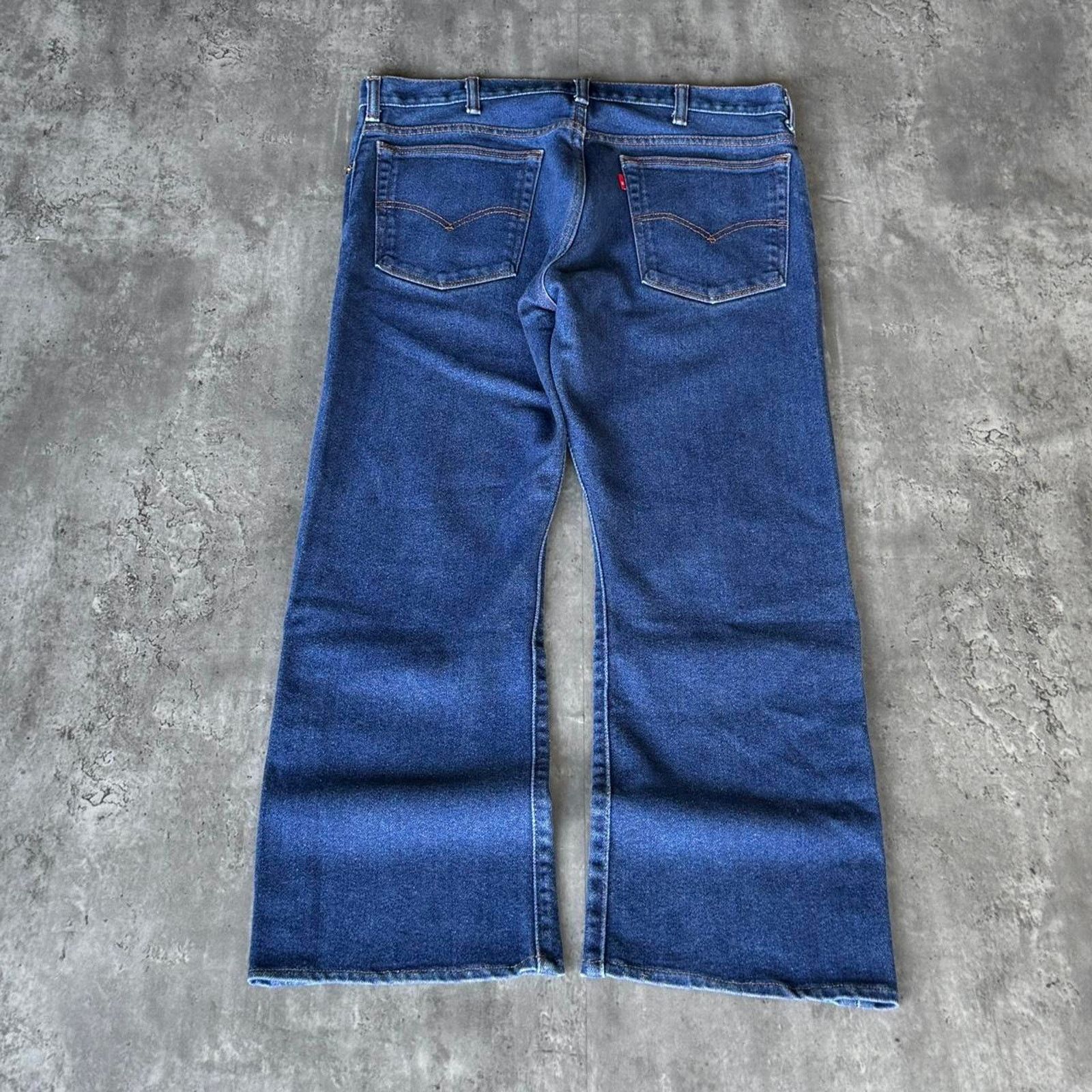 Levi's × Levi's Vintage Clothing × Vintage Vintage Y2K Levi’s 517 Baggy Boot Cut Flared Denim Jeans Size US 37 - 1 Thumbnail