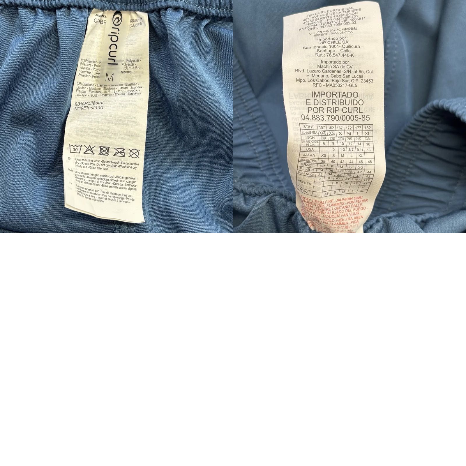 Rip Curl RIP CURL Boardshorts Surf Revival 3” Dark Teal Women’s UK12 New With Tags Summer Size 34" / US 12 / IT 48 - 8 Thumbnail