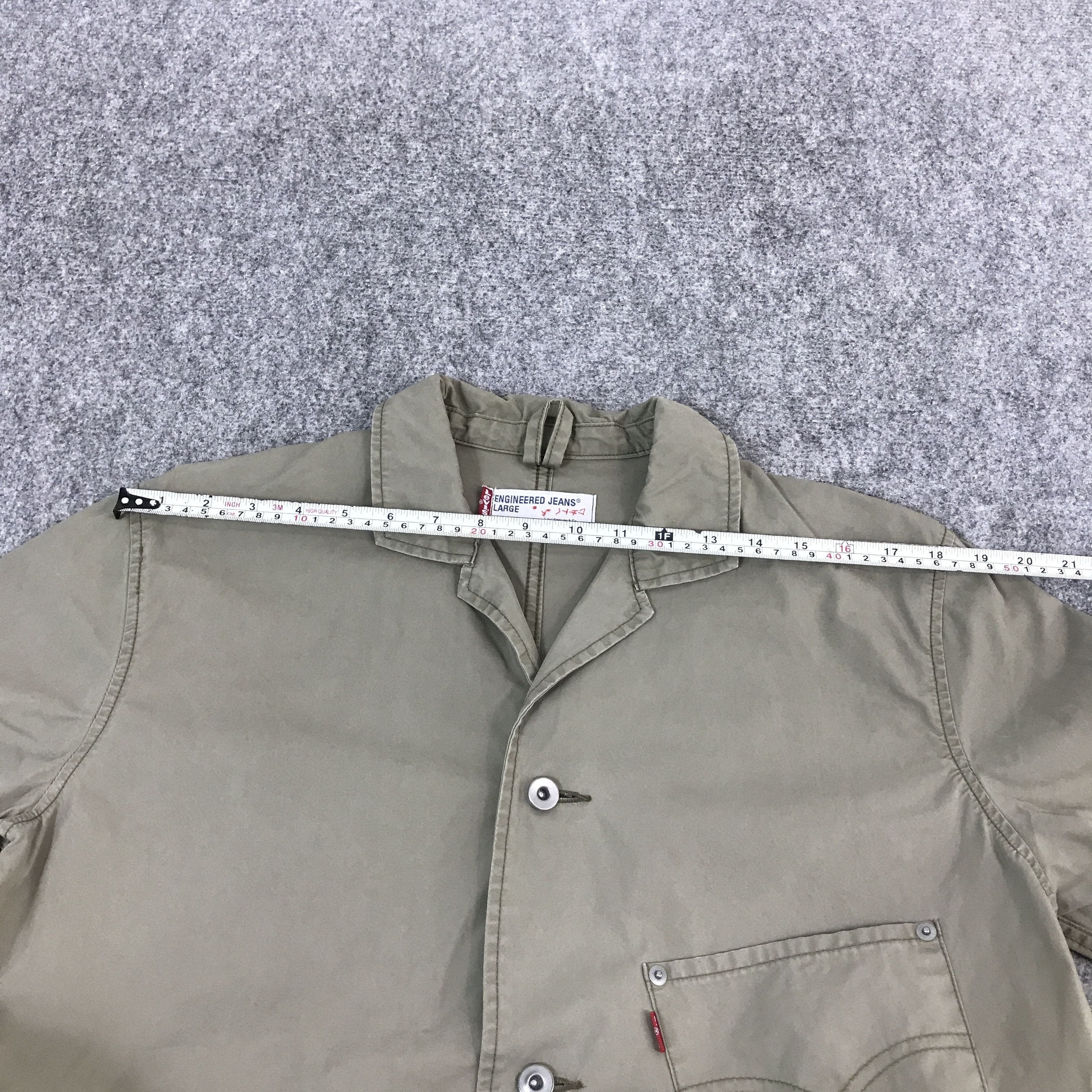 Levi's Vintage Clothing LEVIS ENGINEERED JEANS BUTTON SINGLE POCKET JACKET Size US L / EU 52-54 / 3 - 9 Thumbnail