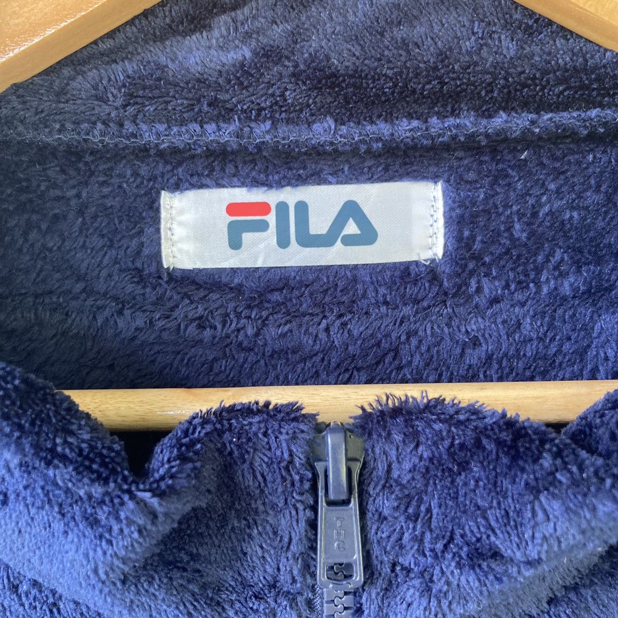 Fila Vintage 2000s Fila Multicolour Fleece Size L Size US L / EU 52-54 / 3 - 5 Thumbnail