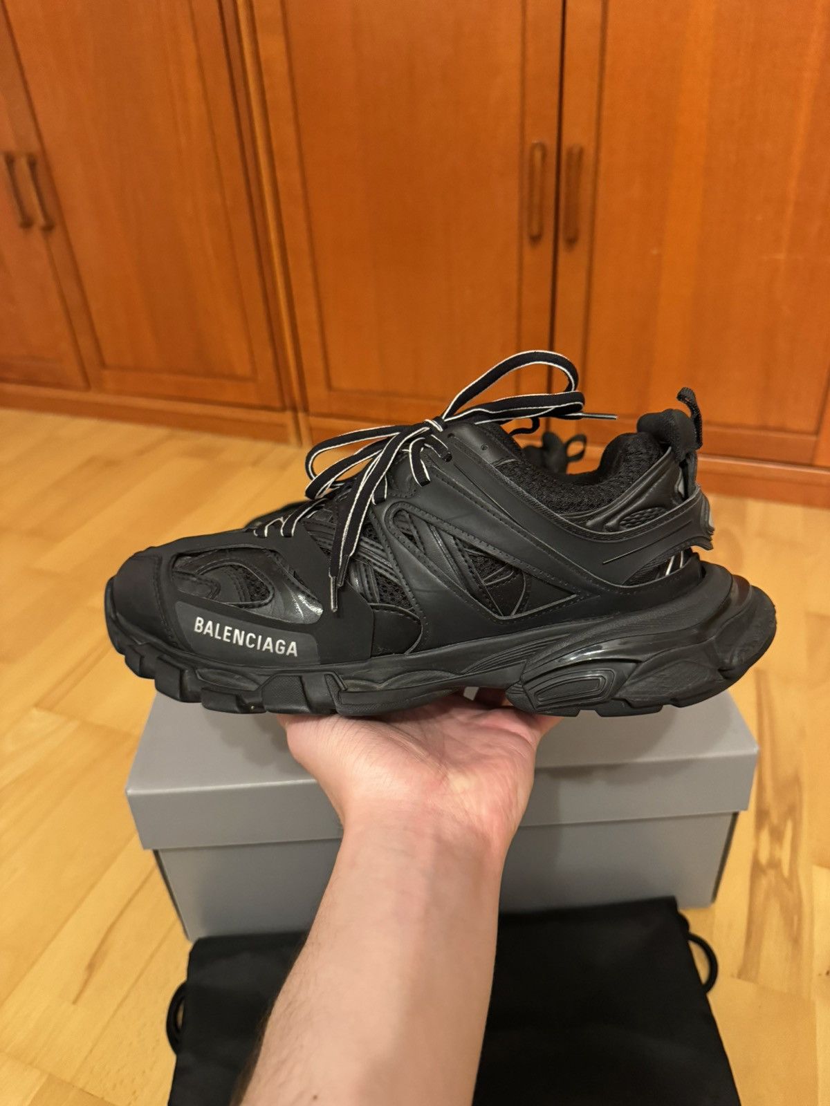 Balenciaga Balenciaga Track Triple Black Size US 8 / EU 41 - 2 Thumbnail